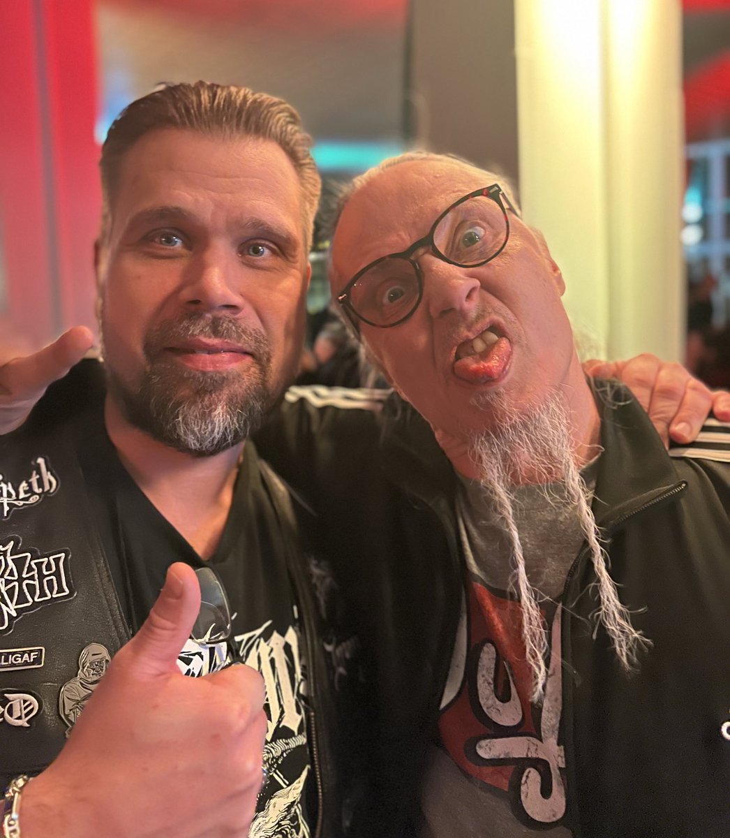 En ära att få träffa Peter Tägtgren förra helgen! <a href="/_pain/">PAIN</a> <a href="/hypocrisyband/">Hypocrisy</a>