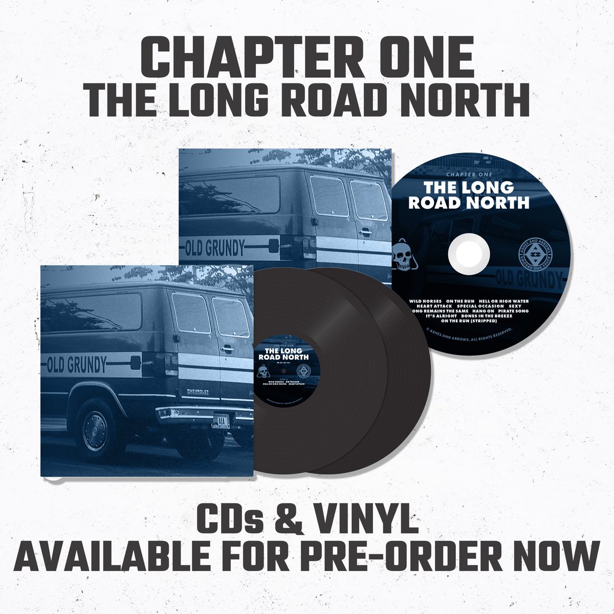 Finally have CDs &amp; Vinyl available for pre-order on our website y’all! Only 100 copies available of each! Go get em! 🤙🏻