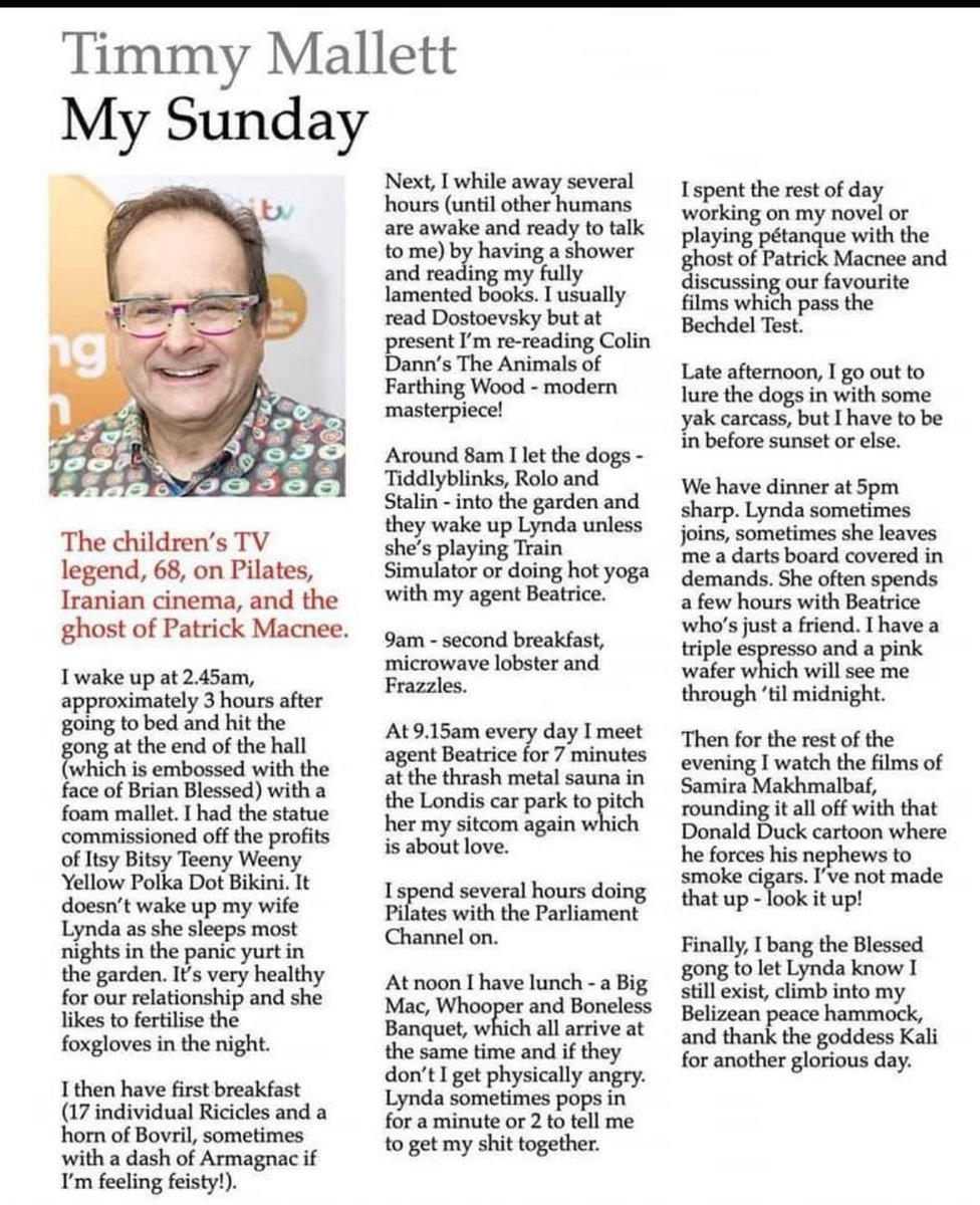 This is brilliant. I always did love Timmy 😂