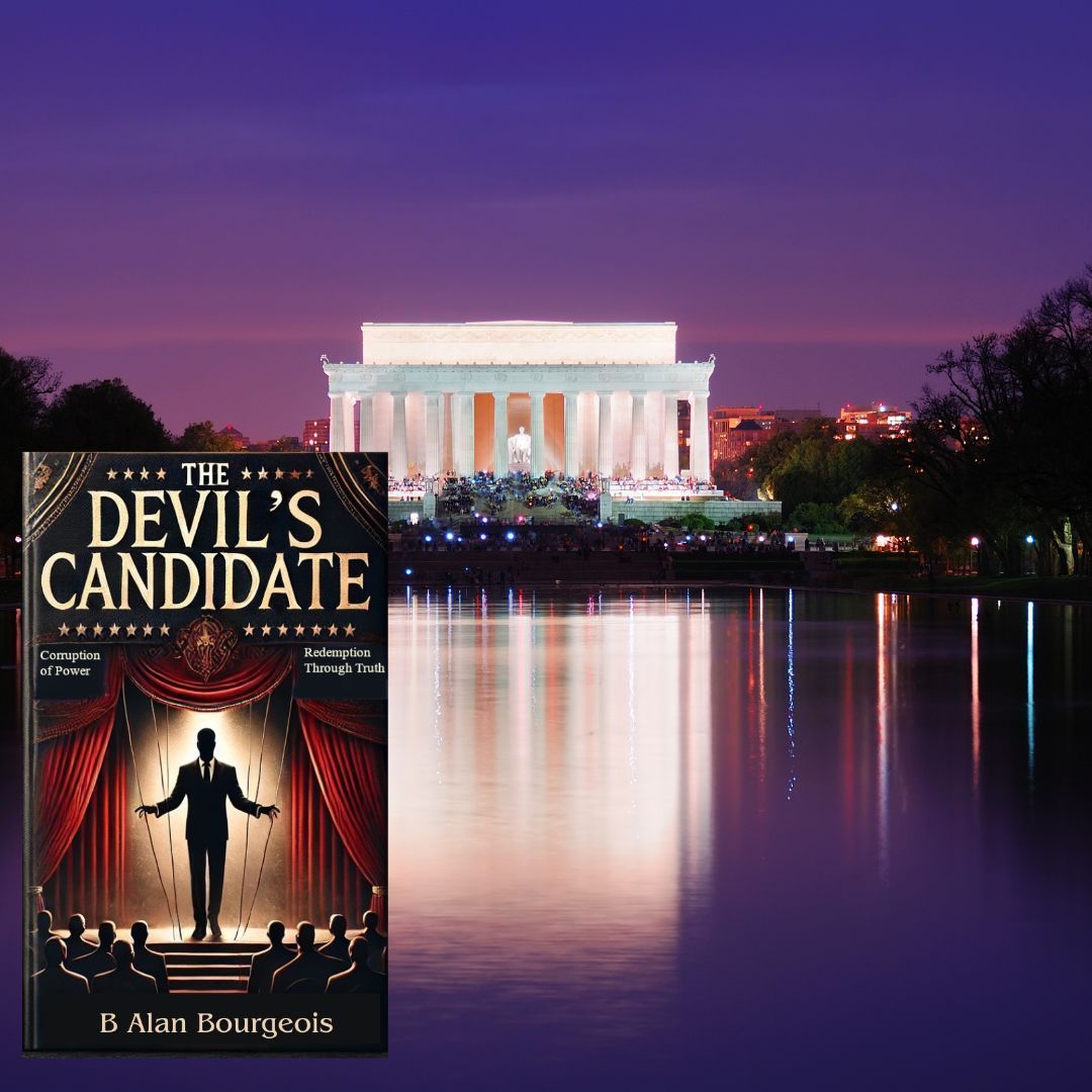 B4rBooks's tweet photo. A new short story The Devil's Candidate by @BAlanBourgeois is a glimmer of hope for the next 4 years, or is it telling the truth about how he won the presidency? Available here: https://t.co/ujvRdb3bAg https://t.co/uR4y2wd36g
