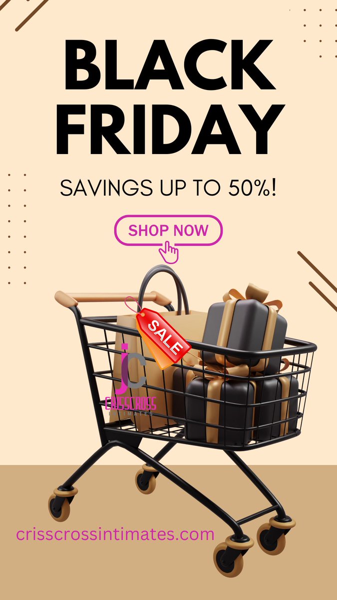 jean_criss's tweet image. Don&apos;t forget to shop our special bargains on Black Friday!
Online now at CRISSCROSS Intimates - bras, panties, accessories, more!
Don&apos;t wait! Holiday items. Stocking stuffers. Organic offerings. Seamless styles.
#CrisscrossIntimates #holidays #blackfriday #specials #promotion