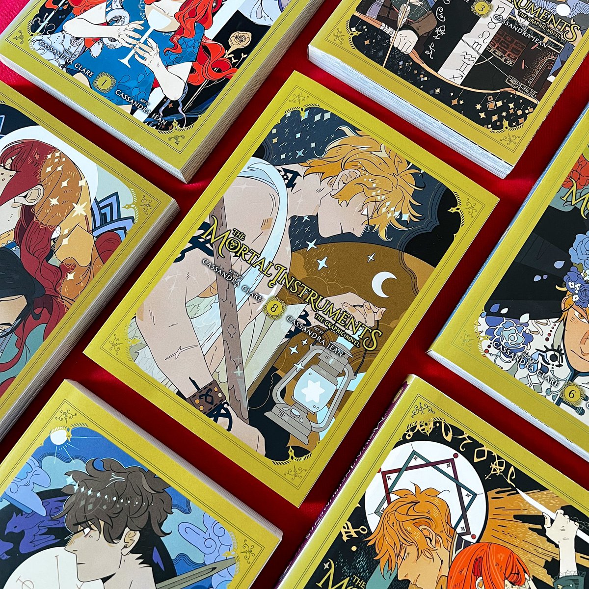 Yen Press (@yenpress) on Twitter photo The graphic novel adaptation of <a href="/cassieclare/">Cassandra Clare</a>'s bestselling The Mortal Instruments with art by <a href="/CassandraJP/">Cassandra Jean</a> returns with the eighth installment! 🥳
The Mortal Instruments: The Graphic Novel, Vol. 8 is available now! buff.ly/3Ou0gpL The graphic novel adaptation of <a href="/cassieclare/">Cassandra Clare</a>'s bestselling The Mortal Instruments with art by <a href="/CassandraJP/">Cassandra Jean</a> returns with the eighth installment! 🥳
The Mortal Instruments: The Graphic Novel, Vol. 8 is available now! buff.ly/3Ou0gpL