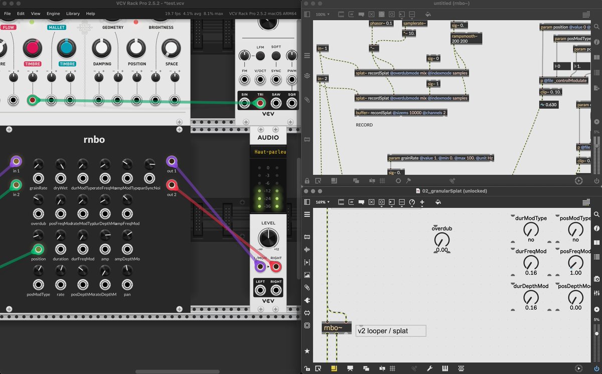 structurevoid0's tweet image. Full #RNBO week in #Marseille, France et en français.
Avec @julienbayle, Ableton + Max Certified Trainer.
Techniques avancées de patches, export vers @Raspberry_Pi, web, Max externals et même @vcvrack ... !
#AFDAS @cycling74 @Afdas