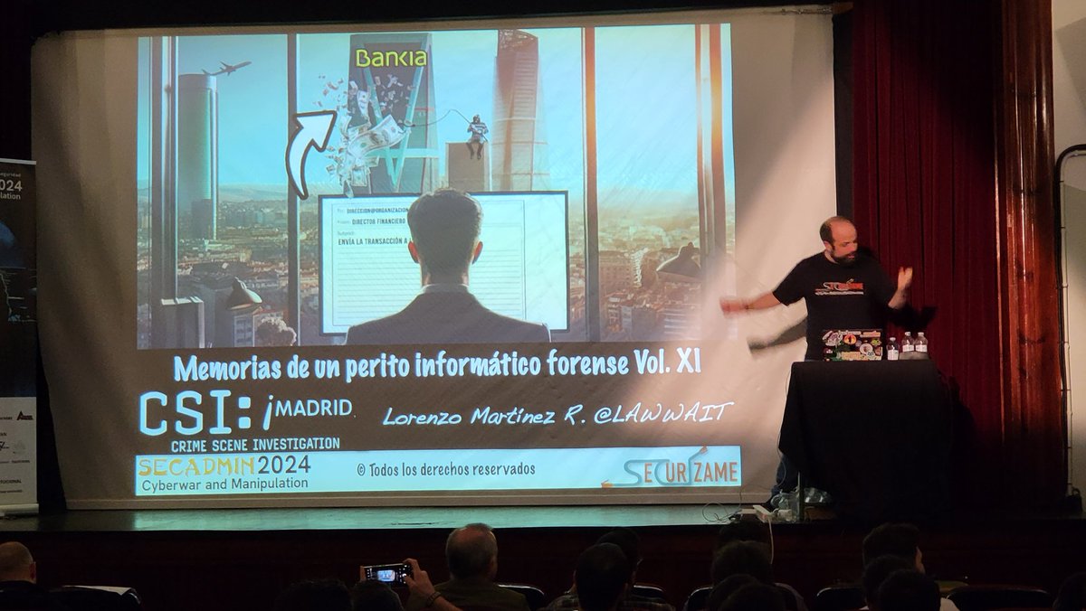 secadm1n's tweet photo. Damos paso a una cara ya conocida en #secadmin2024
Turno de @lawwait 👇 https://t.co/Iz1k260Mpo