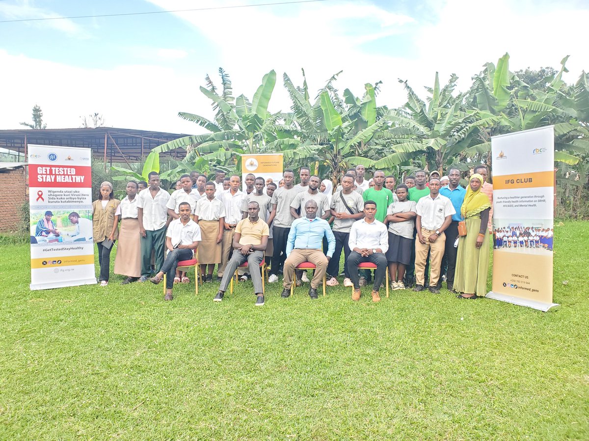 MUZETURWUBAKE's tweet image. Empowering the youth for a healthier future! Today's session focused on sexual health,HIV prevention, and mental health at the official Lunch of IFG Club. In Kiramuruzi Sector! #GetTestedStayHealthy #YouthEmpowerment