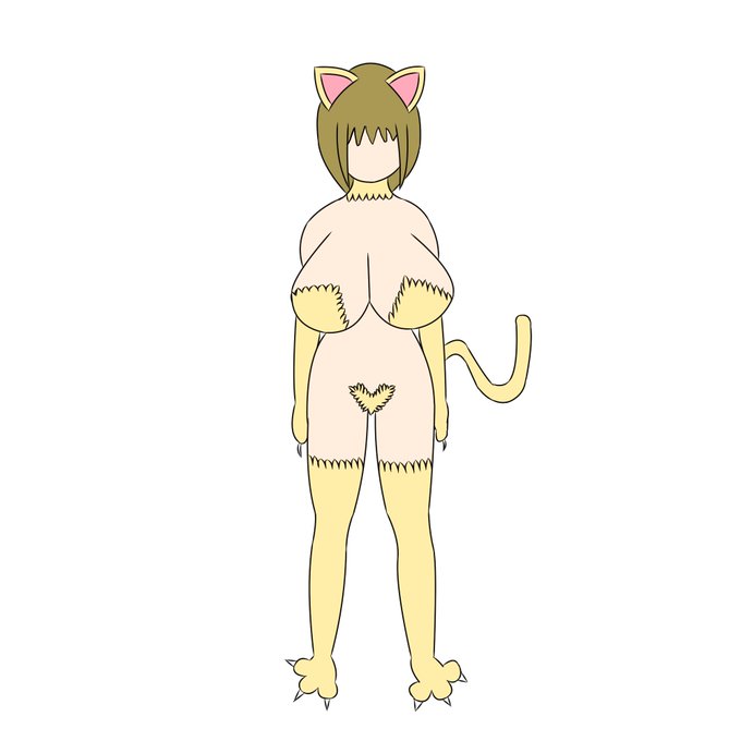 黒薔薇ぷろでゅーすにしては控えめな感じのワーキャット。 