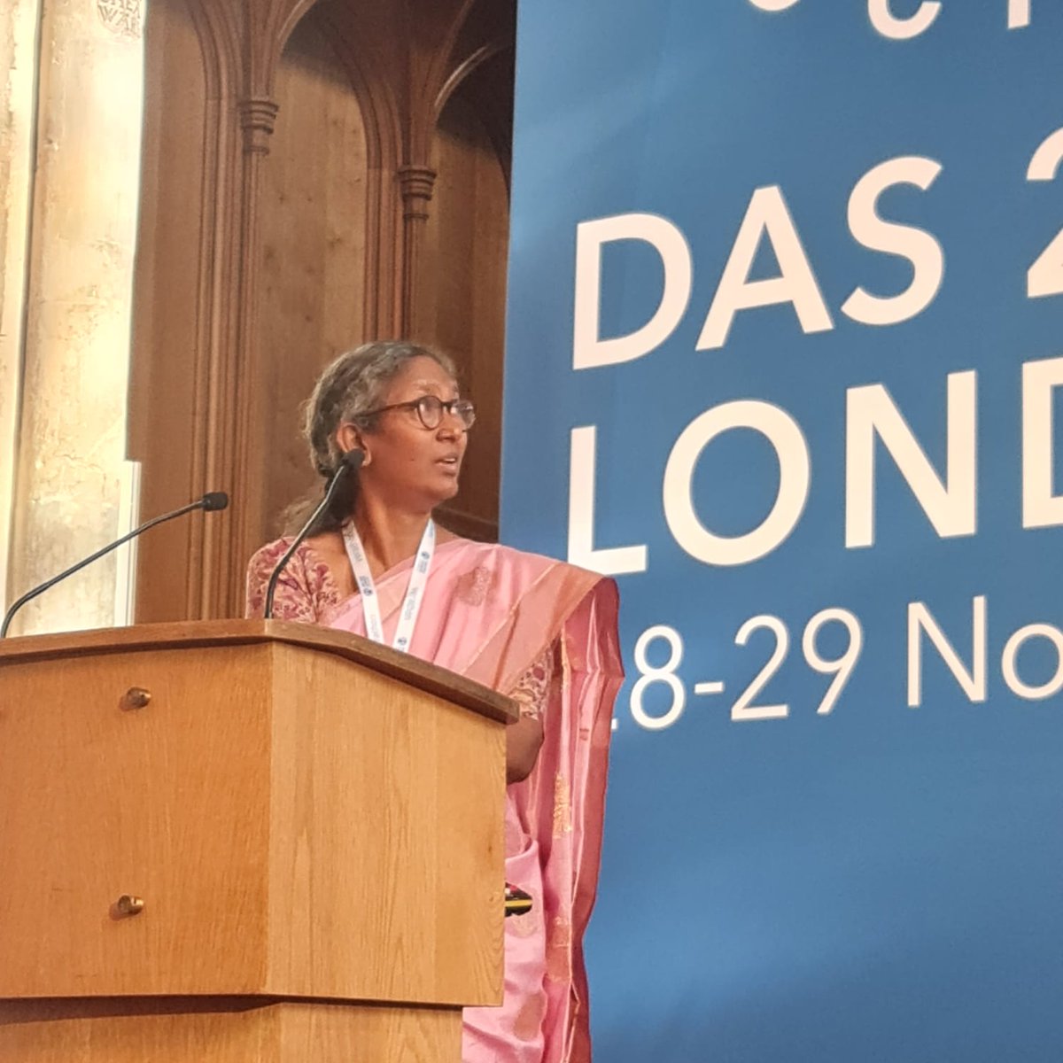#DAS2024 
When there is a will, there is a way.. !
Dr Ann Miriam talks about 
Anaesthesia and airway management in low resource settings. 

<a href="/DAS_2024/">DASEvents</a> @dastrainees <a href="/DASRegistry/">DAS Difficult Airway Registry</a> <a href="/ravibhagrath/">Ravi B</a>