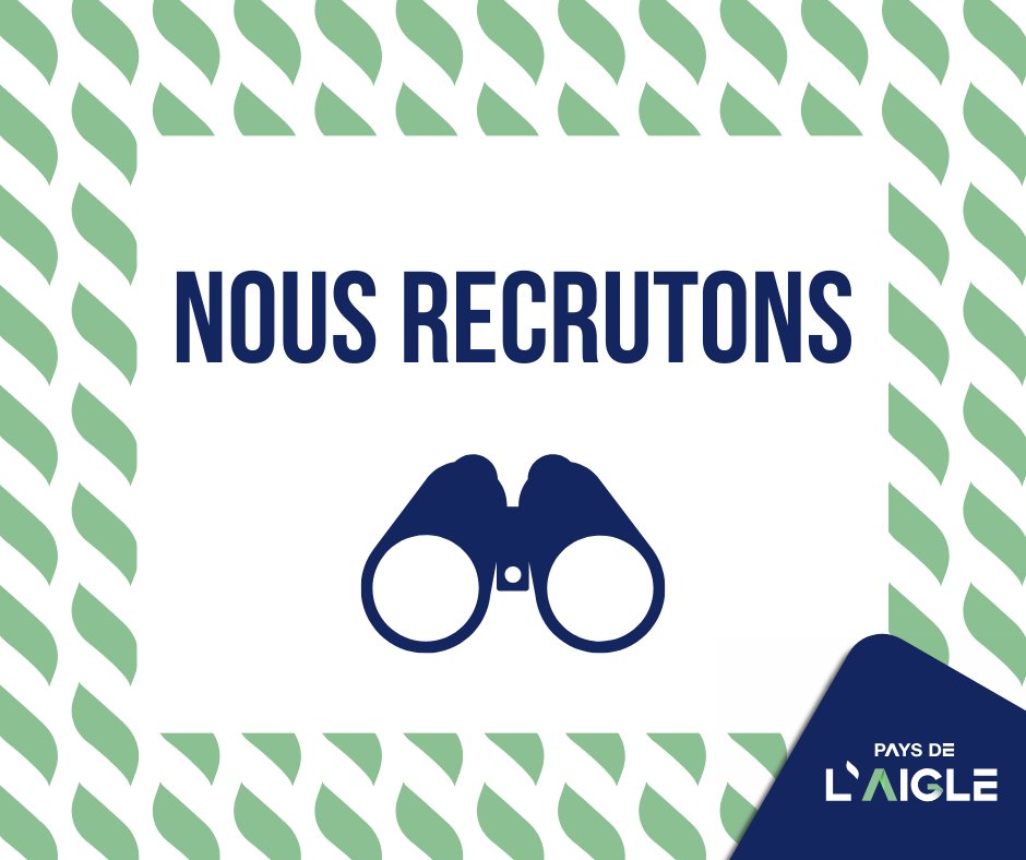 #Emploi | La communauté de communes des pays de L'Aigle recherche : 

 Un(e) agent d’exploitation et d’entretien de la voirie et réseaux divers
 candidatures à adresser avant le 15/12/2024

 Retrouvez l'annonce détaillée : lnkd.in/eCgSYNYB