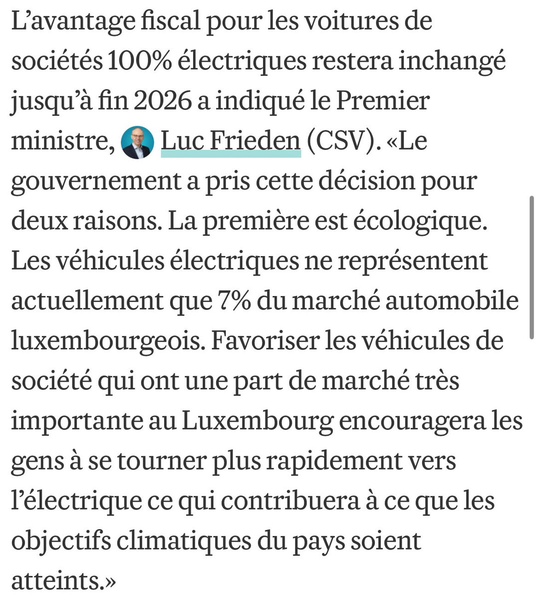Kann e mer w.e.g erkläre wisou dat Argument bei Leasingsautoe gëllt mee net bei de Subside bei Keef vu Privatautoen? (asking for a friend)