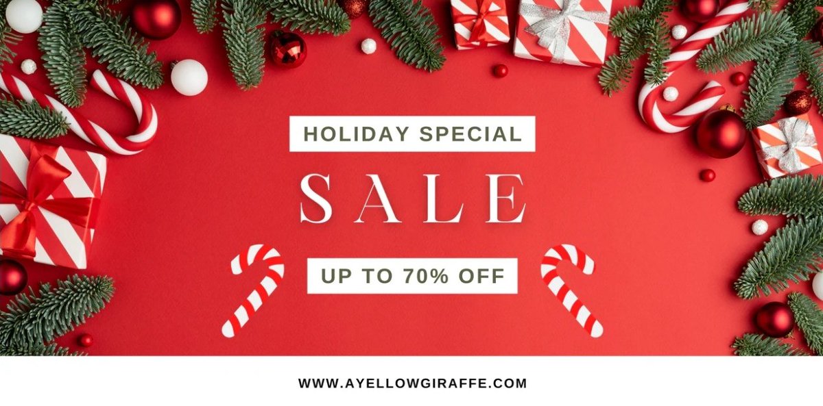 ayellowgiraffe1's tweet photo. 🔔 Our $5 holiday shipping special ends Monday, December 2! Shop our huge holiday sale ➡️ https://t.co/HPDL4WndGg 
#brea #holidays #holidaysale #ShopSmall #gifts #Christmas2024 https://t.co/QBFjLjv4qX