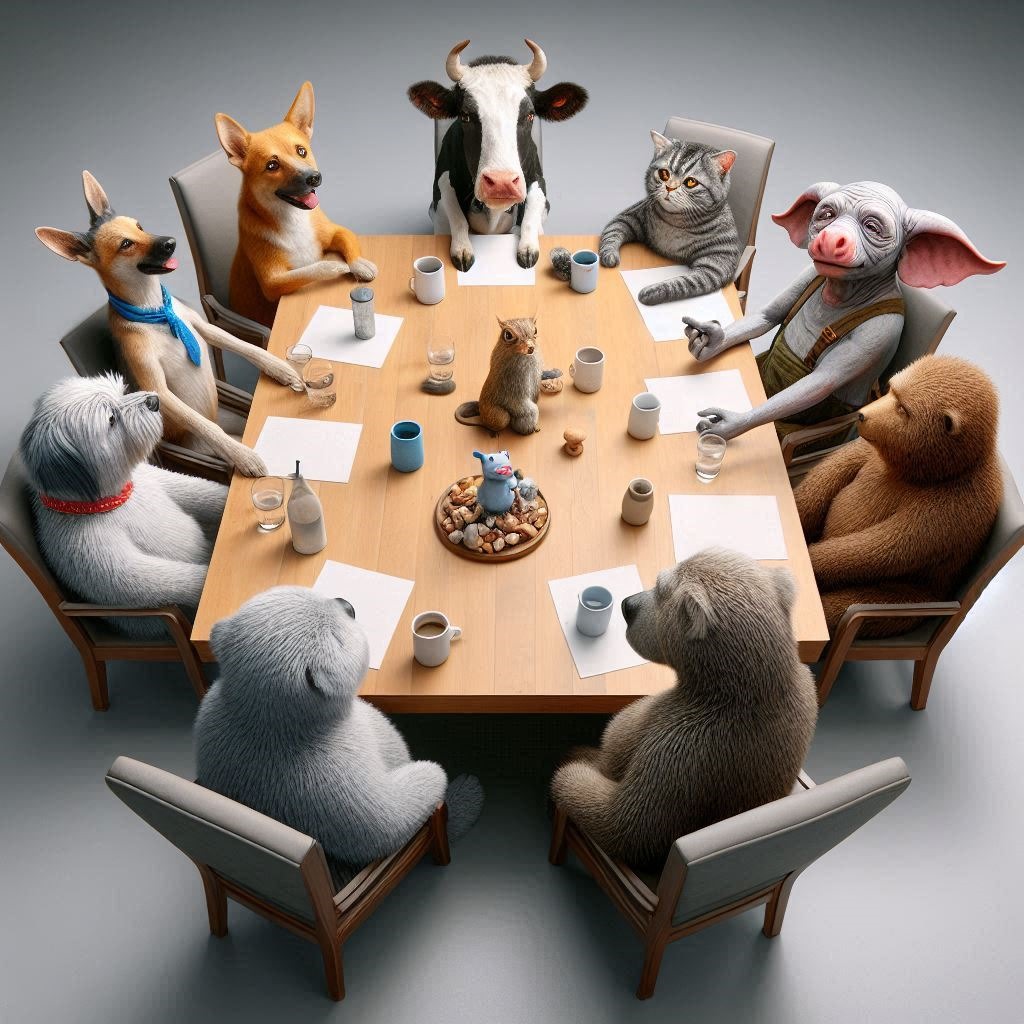 MagaXSol's tweet photo. The animal kingdom is holding an emergency meeting regarding the state of the affairs in this current bullrun or anything else.
Keep notifications on for updates on the outcome of the meeting. #SolanaAirdrop https://t.co/KxcDBMZbZv