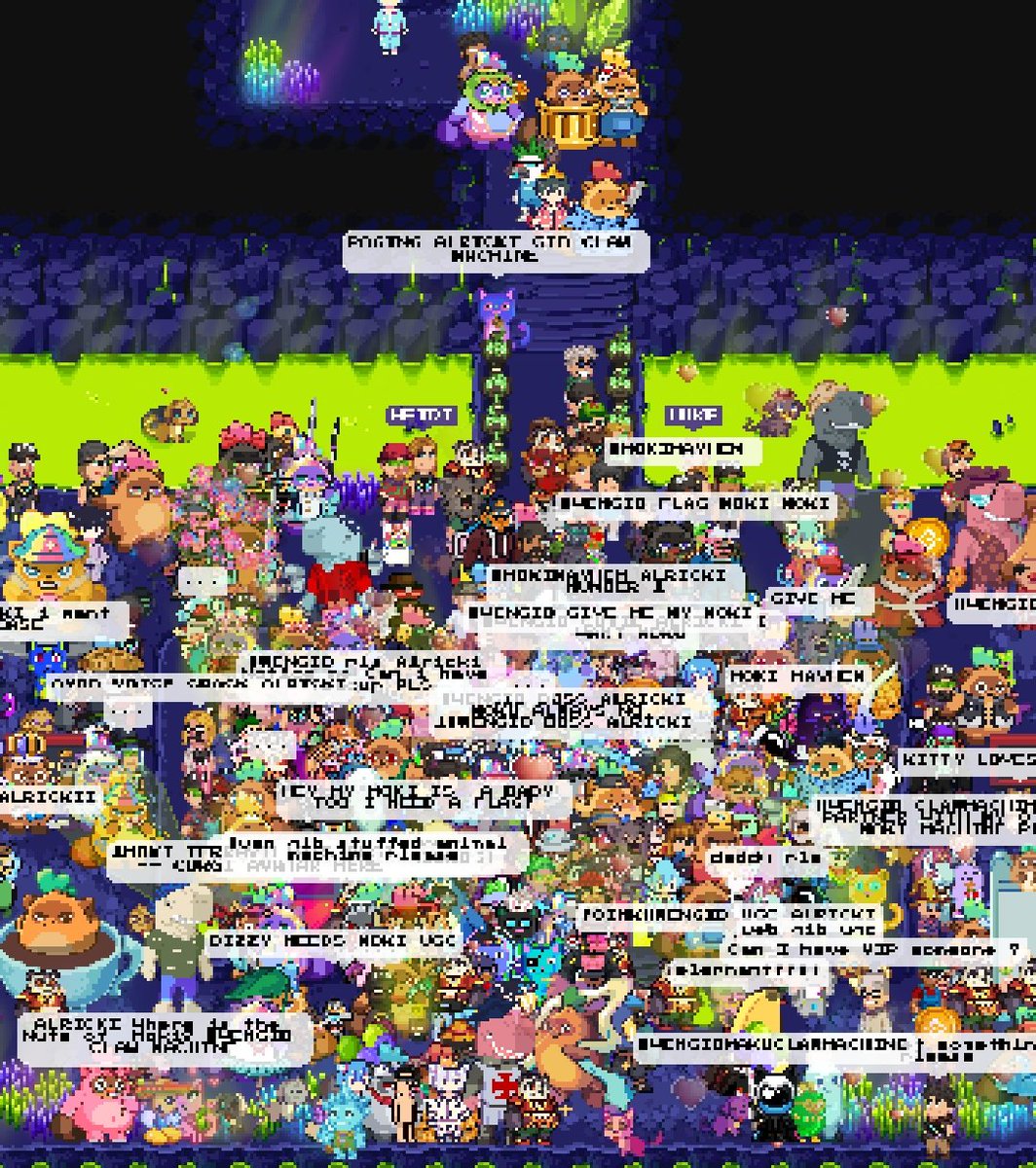 Rakibur1901's tweet photo. Rave in cave world 1 location Durken Goose 🦆.
Warning ⚠️ .
1. Check your Phone has 80% or more charge
2. make sure you have 8GB + ram or a good CPU in your Phone
Because Laggggggggggg 🤣.
I am getting 5-10 FPS there LoL 😂.
#Pixels_Creator #MokiMayhem #wengib @pixels_online https://t.co/TUVdHxOgeG