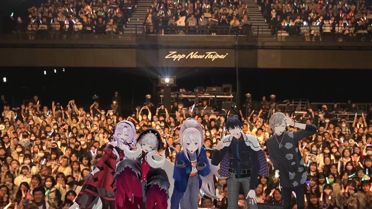 RenZott0's tweet photo. Thank you so much for having me, ありがとうございます樋口先輩！！💚🎉
That was seriously so much fun, I was so happy to perform for you all in 3D for the first time!! 
今日本当に嬉しかった！！😈🙏
 #樋口楓LIVE_BREAKING https://t.co/0IgFxb8sq7