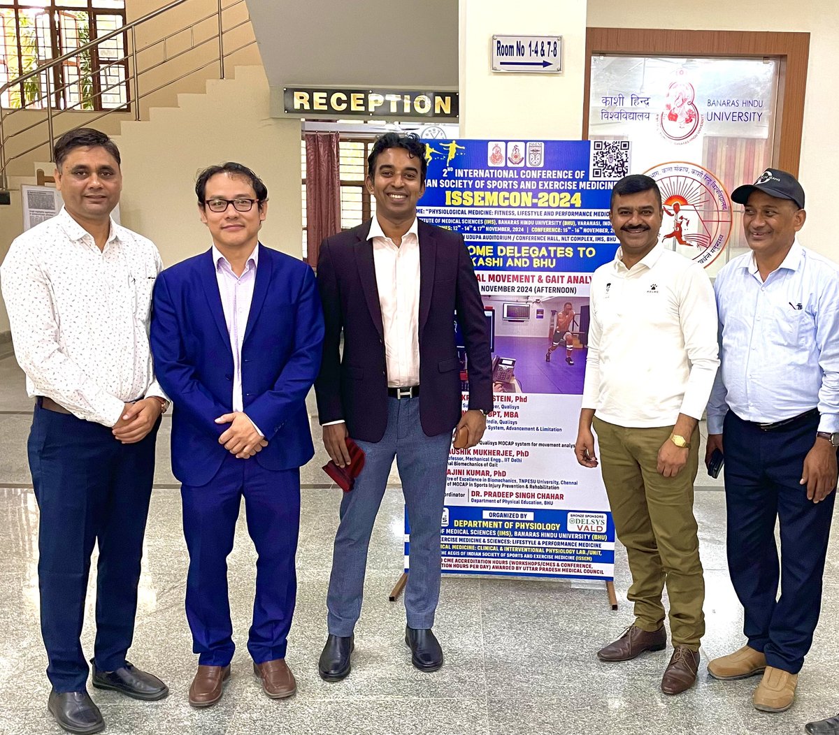 Privileged to be a part of the organising committee ISSEMCON2024, the Int. Con. of the Indian Society of Sports and Exercise Medicine and was a grand success, with insightful discussions and impactful collaborations <a href="/VCofficeBHU/">VC-BHU</a> <a href="/registrarbhu/">REGISTRAR, BHU</a> <a href="/dsw_bhu/">Dean of Students, BHU</a> <a href="/phyedu_bhu/">Physical Education BHU</a> <a href="/DeanArtsBHU/">Dean - Faculty of Arts, BHU</a>