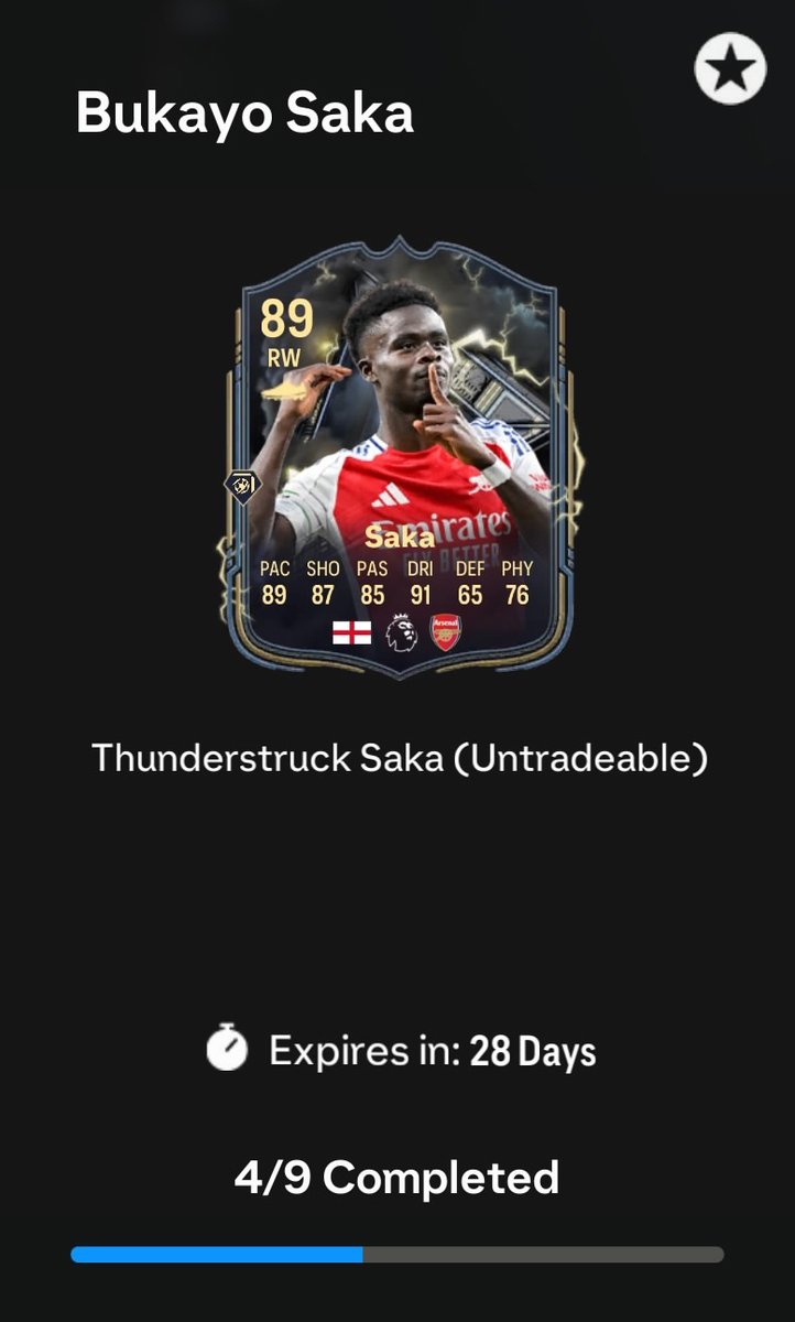 daddaughterdog's tweet photo. 2pm #Thunderstruck content in #FC25 on a Friday? I'll take that.

Saka is coming home to the #Arsenal Evo team. Almost halfway there on one of our accounts... ❤️ 🤍 https://t.co/WkDLPhj1CR