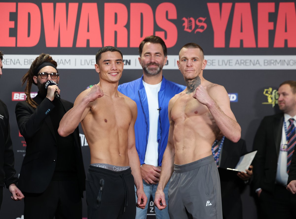 BIG fights. BIG nights. 🍿

#EdwardsYafai | Nov 30 | Live on DAZN