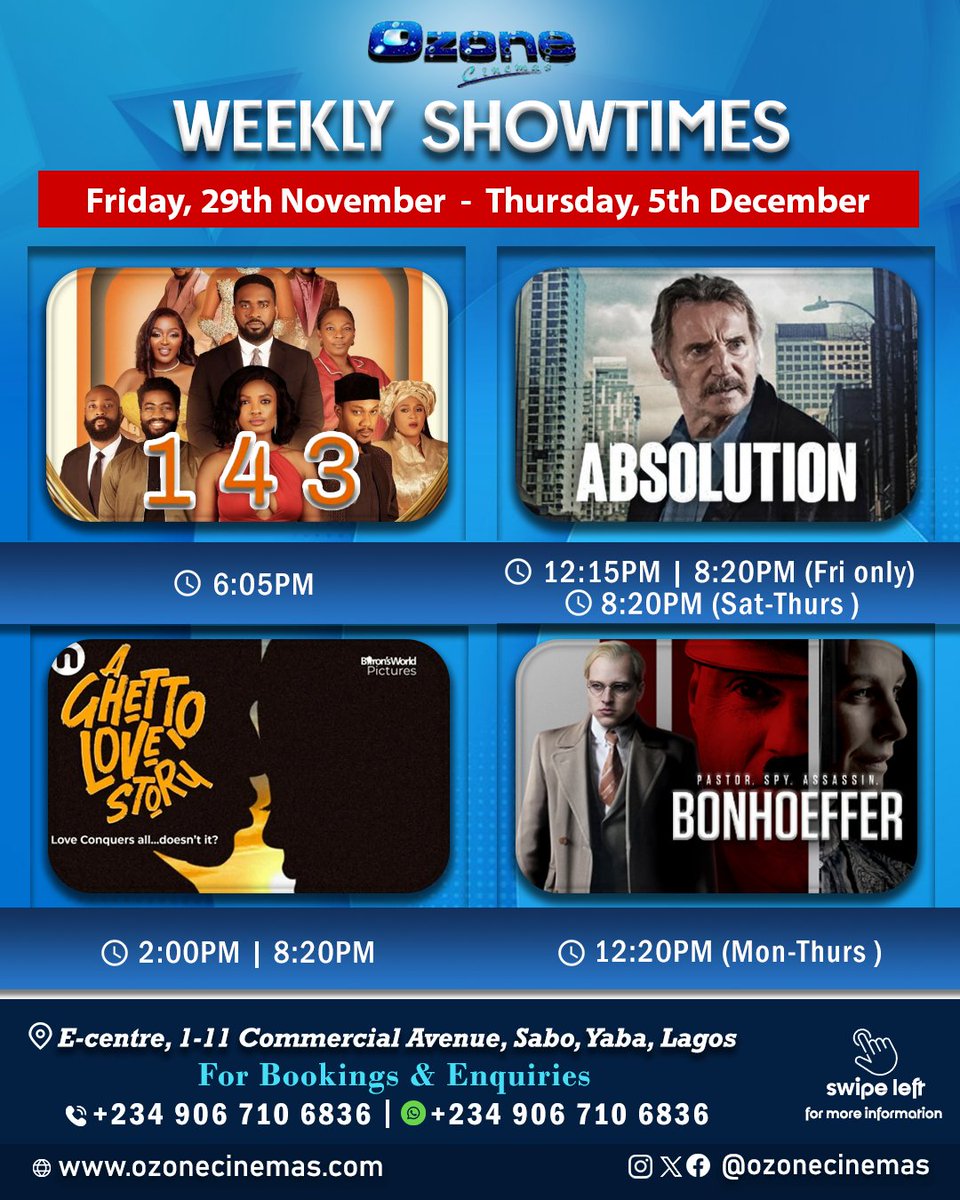 OZONE CINEMAS tweet media