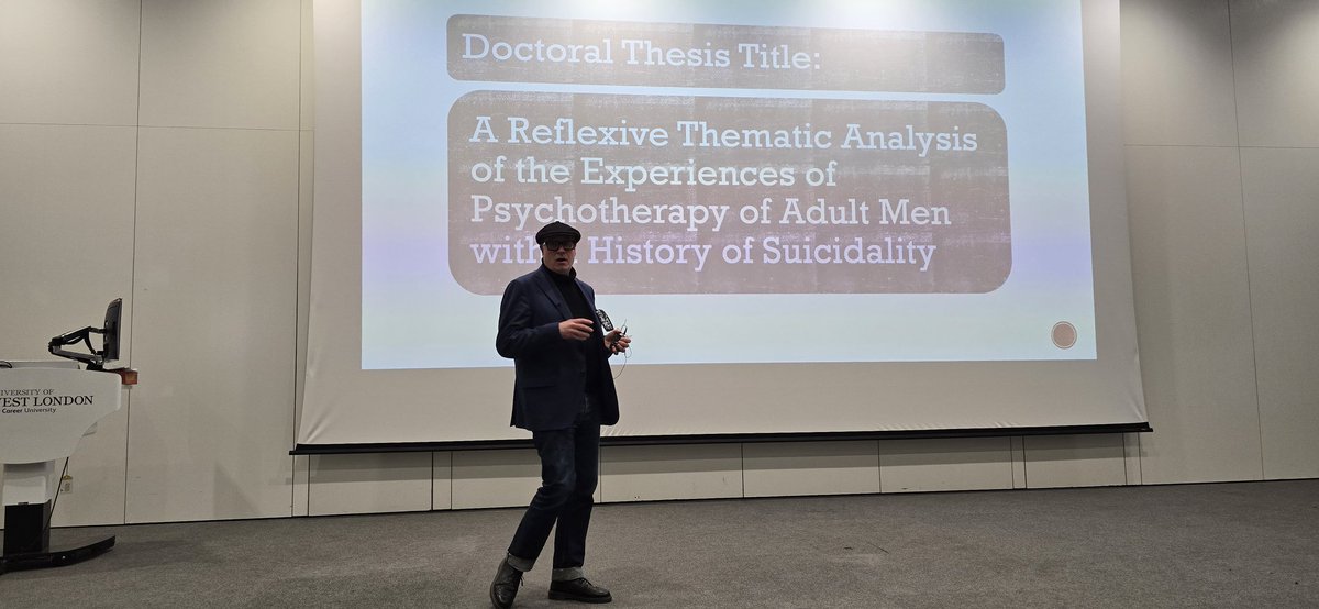 Male Psychology Section of the BPS (@male_bps) on Twitter photo "Recognize my shame but don't add to it" - <a href="/CoomesTherapy/">Alastair Coomes Therapy</a> launches Session 4 with his presentation on the experiences of psychotherapy of adult men with a history of suicidality #MaleConf2024 "Recognize my shame but don't add to it" - <a href="/CoomesTherapy/">Alastair Coomes Therapy</a> launches Session 4 with his presentation on the experiences of psychotherapy of adult men with a history of suicidality #MaleConf2024