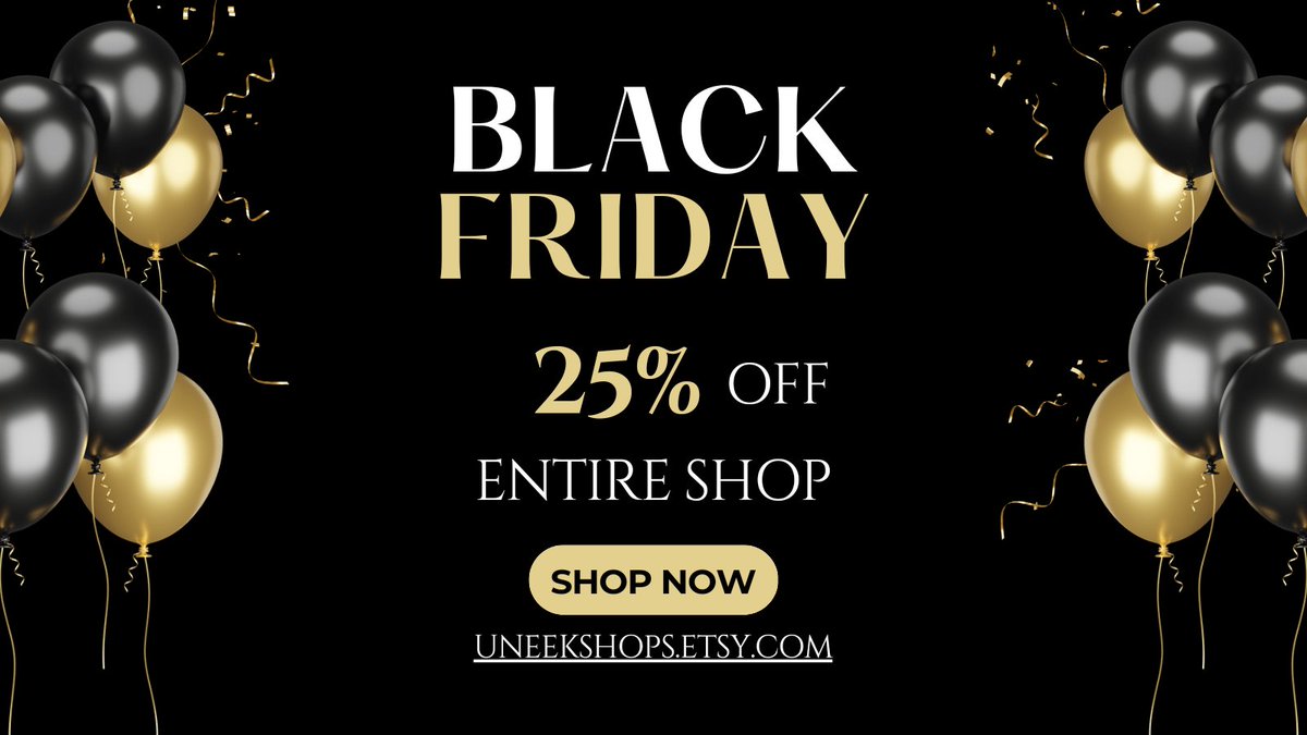 Come check out our #BlackFriday sale 

uneekshops.etsy.com

#BlackFridayDeals #BlackFridaySale