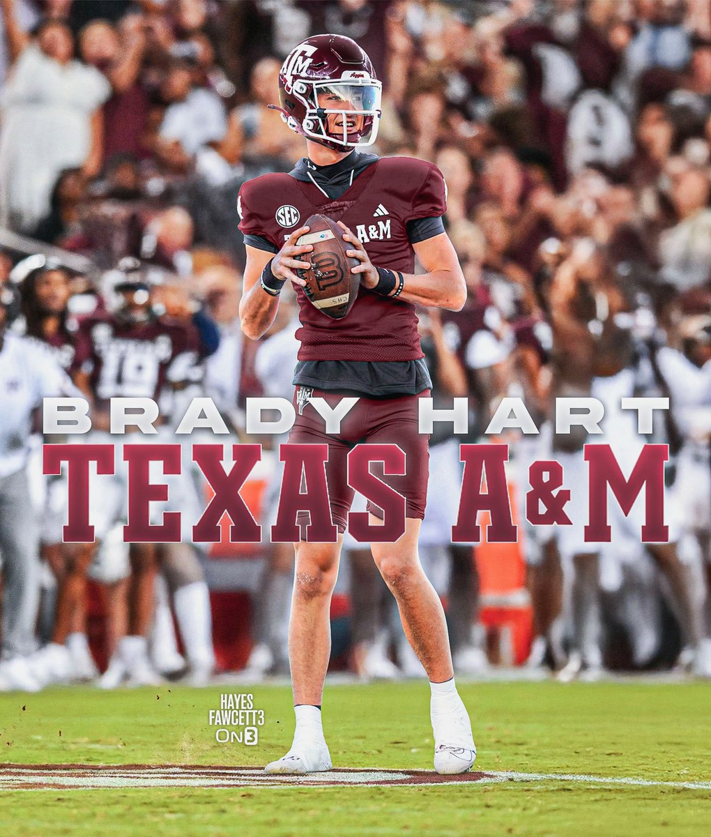 Brady Hart (@bradyhartqb) on Twitter photo 🏡! #GigEm 🏡! #GigEm