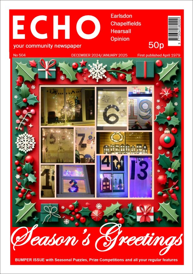 Your December/January ECHO is now on sale.