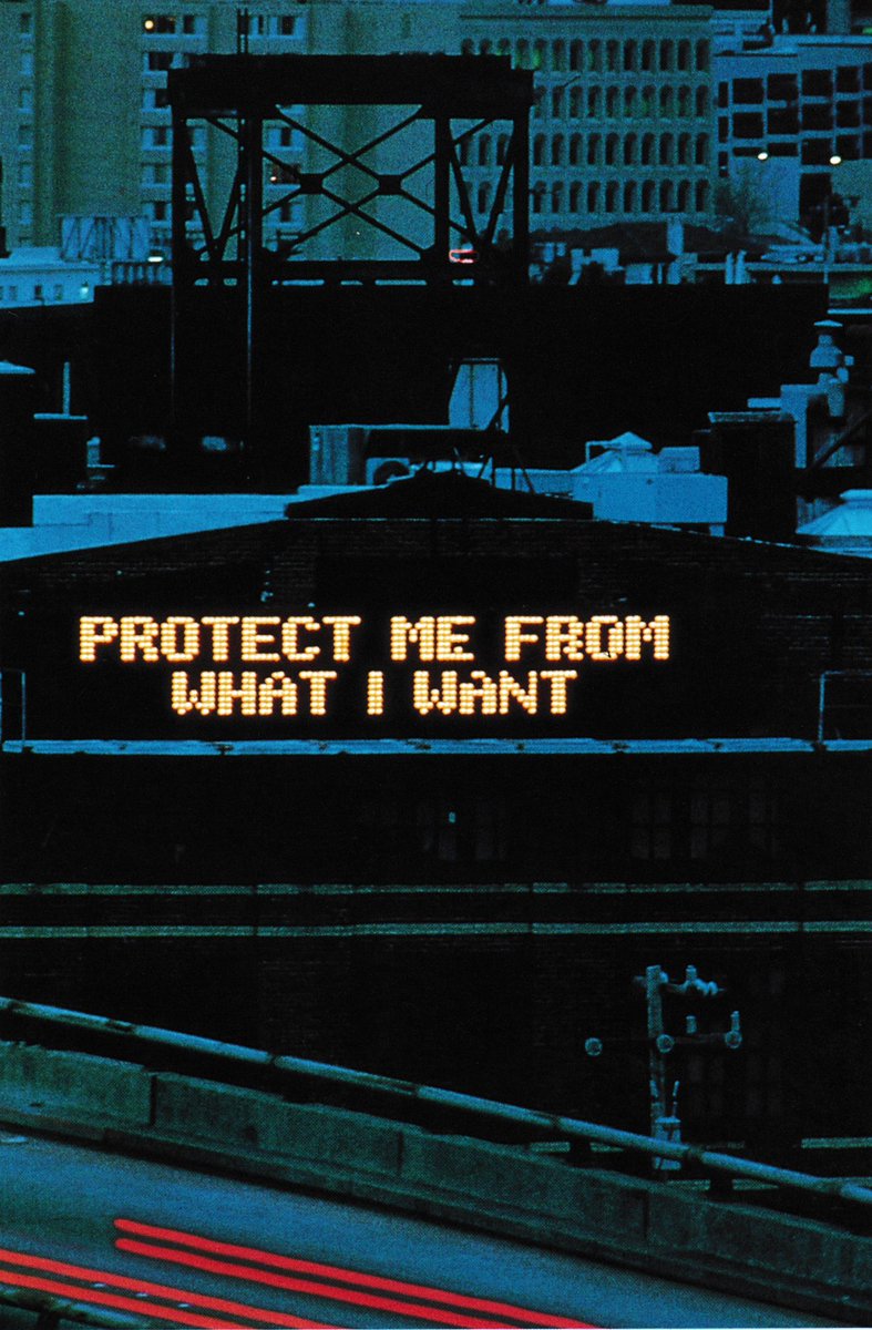 pinakotheca's tweet photo. Jenny Holzer, “Signs,” 1988. Scanned by me. https://t.co/VzWJihRGV1