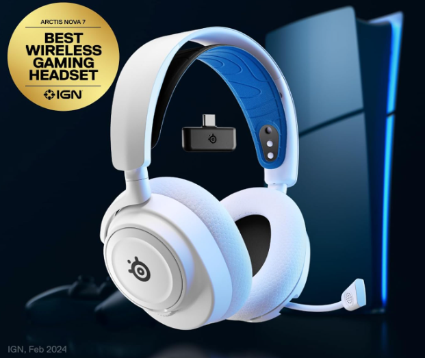 PS5_WEB's tweet photo. SteelSeries Arctis Nova 7P Wireless Multi-Platform Gaming Headset (PS5, PS4, PC &amp; Switch)

40% off !
Was priced $179.99
Now only $99.99 !

#PlayStation5 #PS5 #PlayStation #PS5deals #ps5restock #ps5stock #PS5Updates #ps5amazon #ps5restocks #ps5deal #blackfriday #blackfridayPS5 https://t.co/NZF7CD60Y0