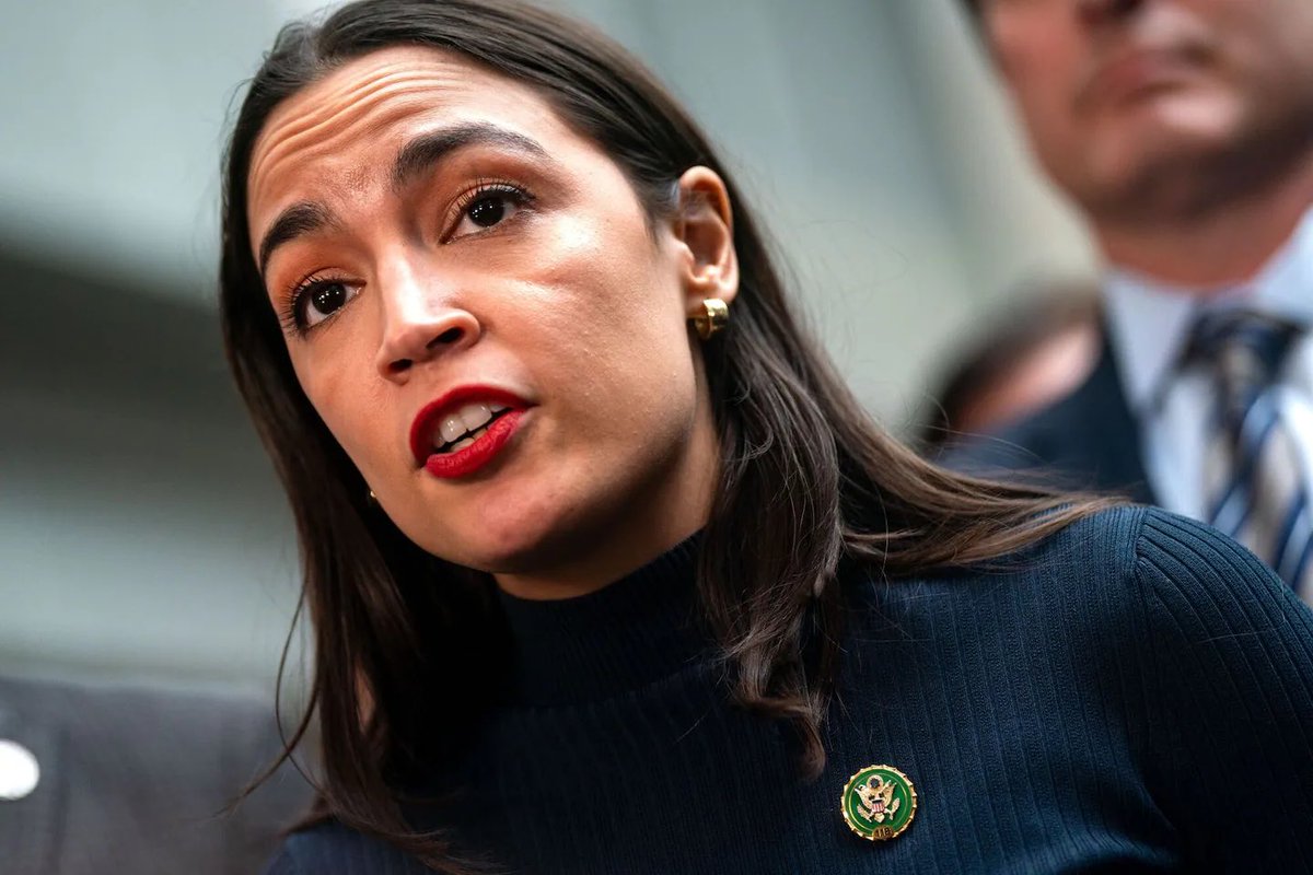 🚨 JUST IN: Alexandria Ocasio-Cortez is considering making a run for President in 2028, according to the Hill

Should she do it? 🤣