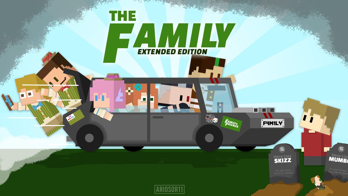Ariosor11's tweet image. 🚦Wild Life: &quot;Crowded Family&quot;
 #wildlifefanart