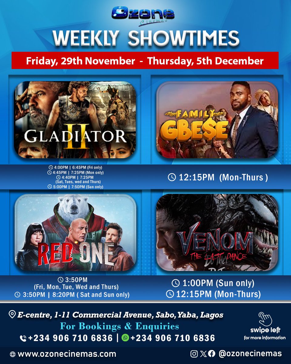 OZONE CINEMAS tweet media