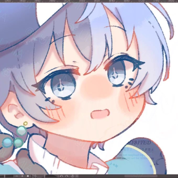 やっっばい可愛すぎる起きたら続き描きます(*˘︶˘*).。.:*おやすみなさいませ 