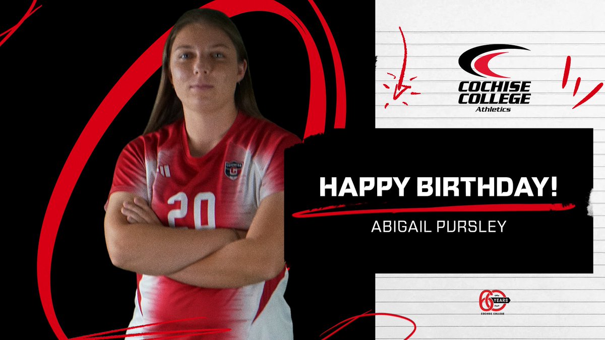 Join us in wishing Cochise Women's Soccer's Abigail Pursley a Happy Birthday today, Happy Birthday Abby!

x <a href="/CochiseCCsoccer/">Cochise College Women’s Soccer</a>