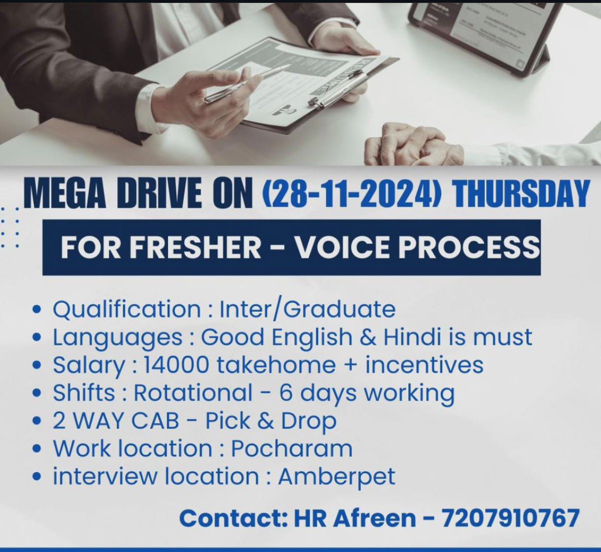 HiringNow_Jobs's tweet photo. Non IT (Voice Process) https://t.co/dqy7YGocWe
