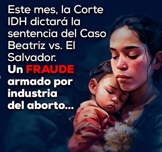 JuliareCardenal's tweet photo. Hoy decide el #CasoBeatrizFraude la 
@CorteIDH
@IACourtHR
@CorteDirHumanos
@CourIdh
@realDonaldTrump
@nayibbukele
@JMilei
Pobre mujer atormentada x aborteras haciéndole creer la mentira que moriría si no abortaba a su bebé. Muere 4 años después del parto en accidente de tránsito https://t.co/3x4UA3qruI