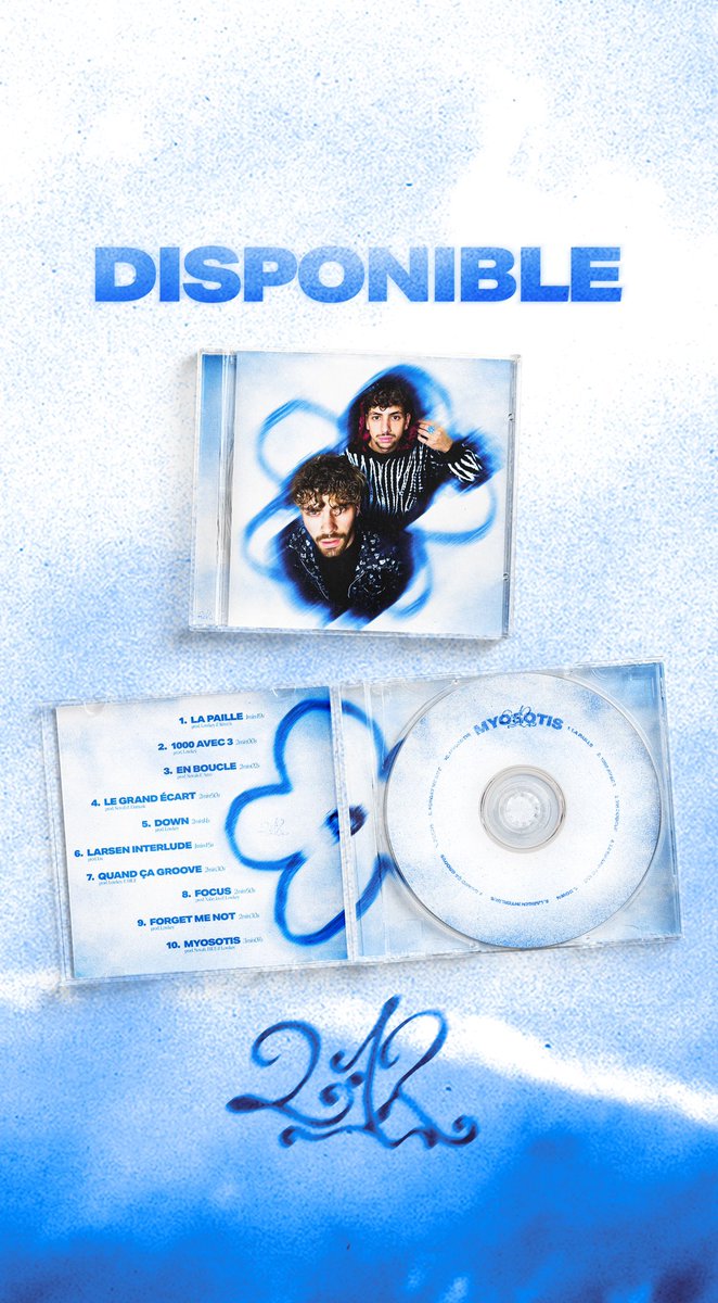 MYOSOTIS, 10 titres, disponible 🌸 

Da &amp; Graphisme : <a href="/flx/">flx</a>.avi 

Rec/mix : <a href="/2/">A 2-loop</a>.12music 
Master : @mathieubameulle 
Compos : @011lowkey @tom_gcx <a href="/lou_7ou/">lou</a> <a href="/1tdgls/">Tristan</a> <a href="/xabelvs/">Xabe</a> @remib.music @only1arto  @bigdamask 

Logotype 2.12 : <a href="/betizes/">chloe</a> 
Photo cover : @charlottefautrat