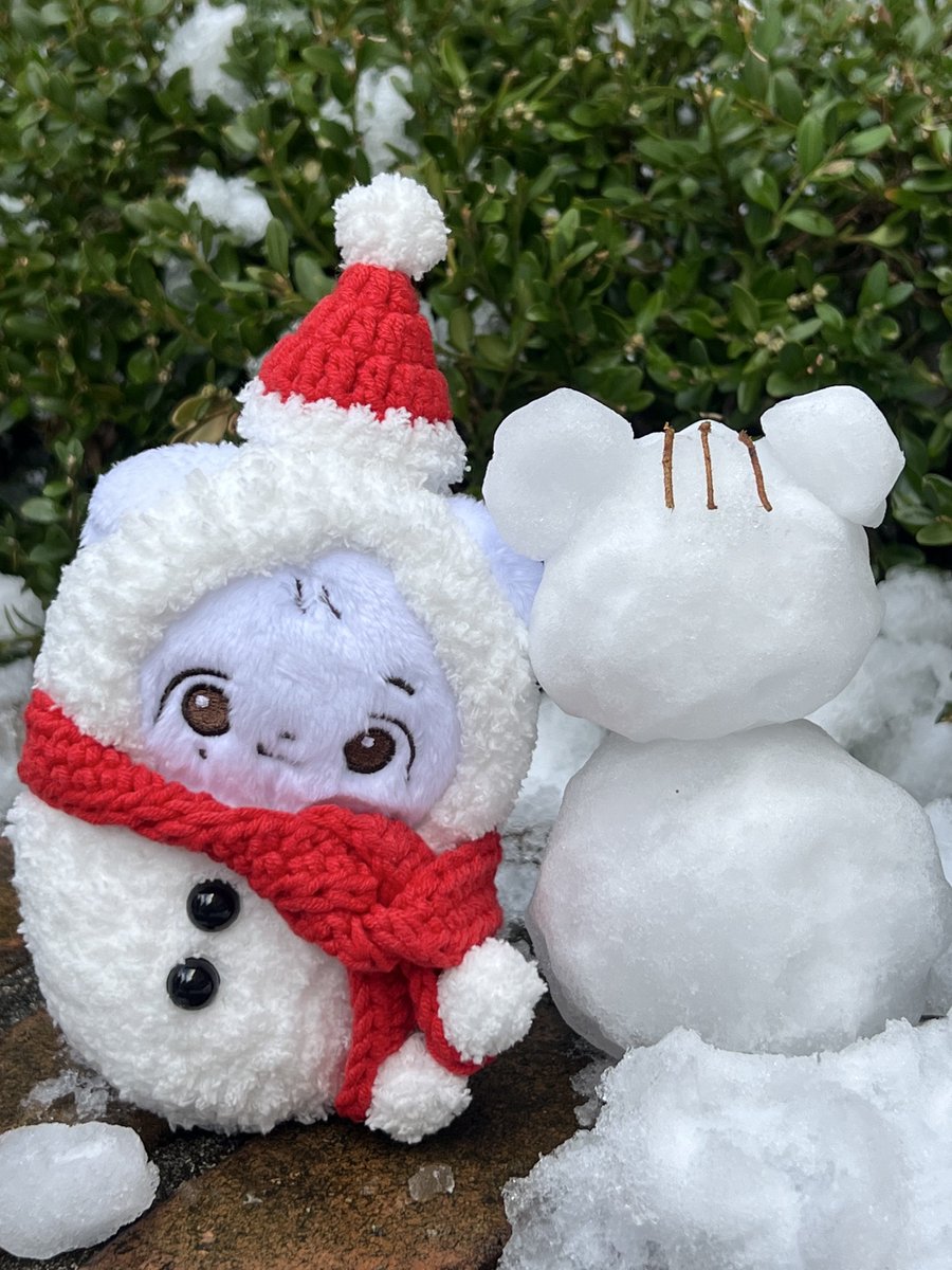 __ilyjh's tweet photo. 옹씌옹씌 뭉쫑이와 눈사람 형아뭉쫑이💕
그리고 다람지눈사람🐿️☃️ https://t.co/jCU299FsHb