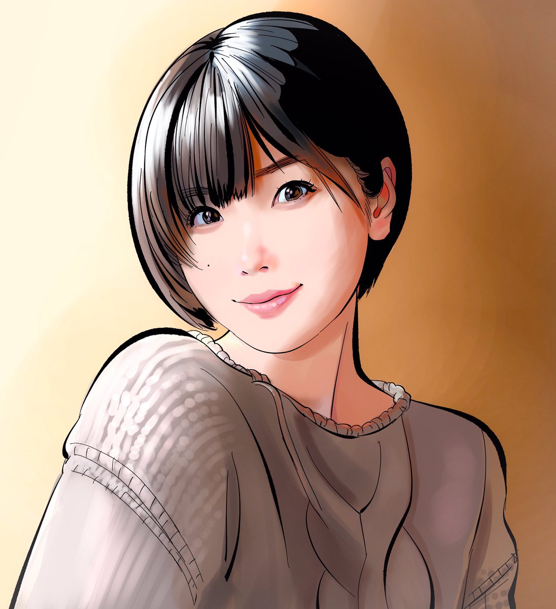 terarin08's tweet photo. 『すみれchさん(@sumire_live )』

#イラスト #ストリーマー #モデル #す��れch #illustration #portrait #streamer #model #sumirech https://t.co/nnS8sWYG7G