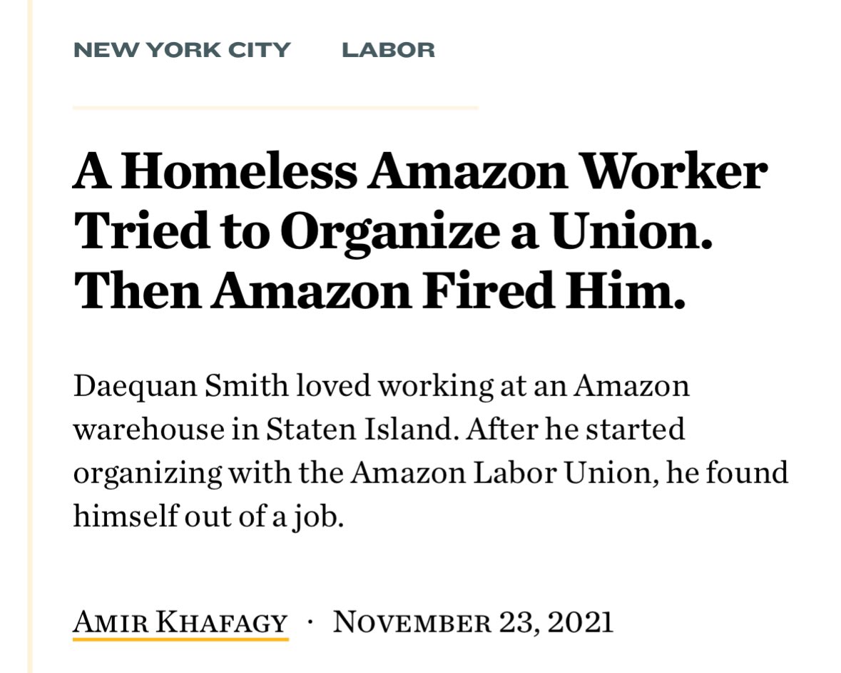 brian_goldstone's tweet photo. Stories like these are why Amazon workers in 20 countries are striking https://t.co/W5e3jrEnZ8