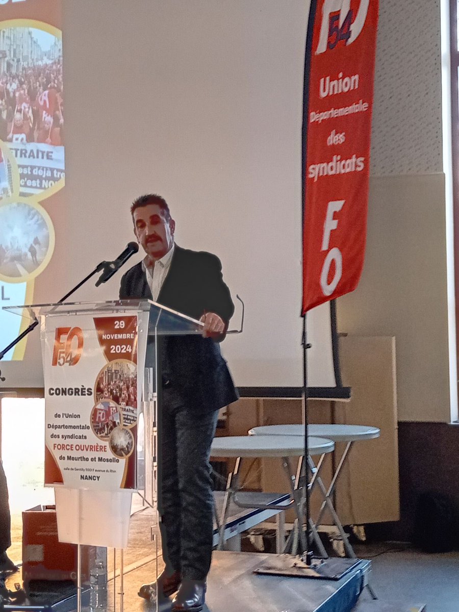 Fin du congrès UDFO 54,rapports votés à l’unanimité, félicitations Frédéric et aux équipes, vive la Force !