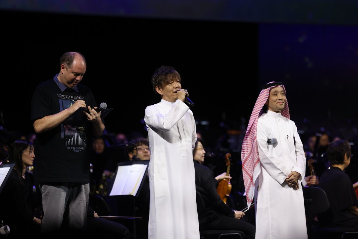 QiddiyaGaming's tweet photo. عشاق FINAL FANTASY XIV، شكراً لكم على جعل الليلة الأولى من حفل الذكرى السنوية العاشرة لـ FINAL FANTASY XIV, ECHOES OF EORZEA حدثاً استثنائياً!✨

#اللعب_يحيينا https://t.co/ZLS7KOcGxc