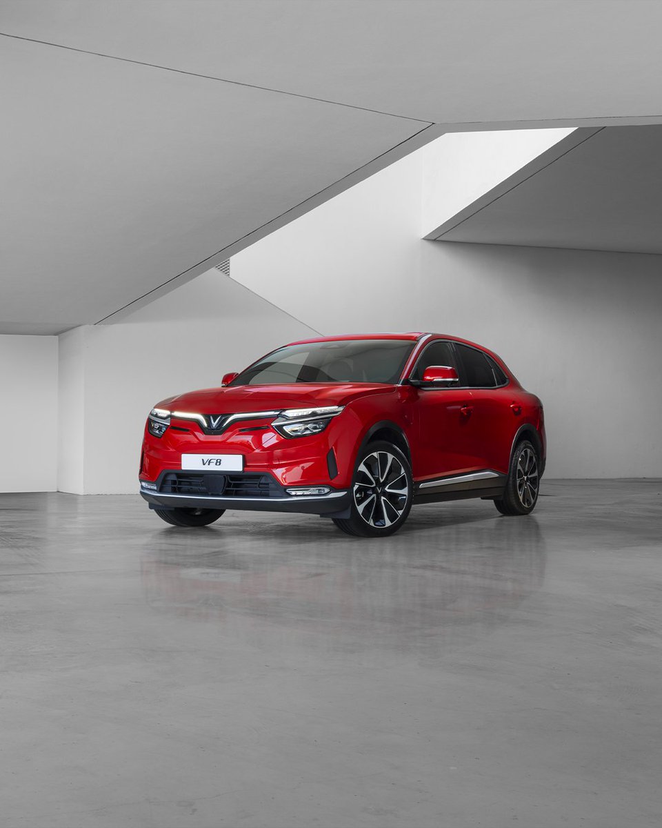 The VF 8’s design with its sleek lines and aerodynamic silhouette makes it impossible to ignore. A true fusion of technology and style! 🚗💨

#VinFast #VF8 #FuturisticDesign #ElectricCar #Innovation