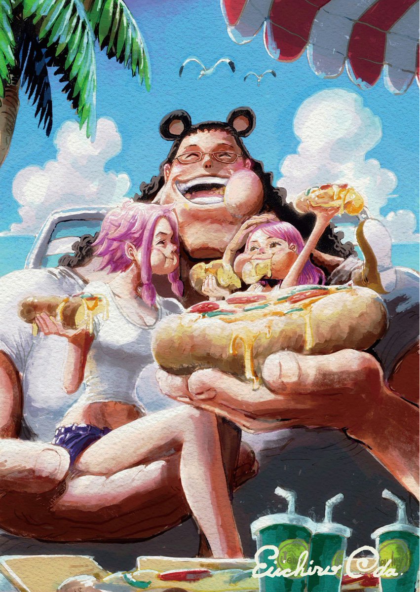 New illustration by Eiichiro Oda 🥹