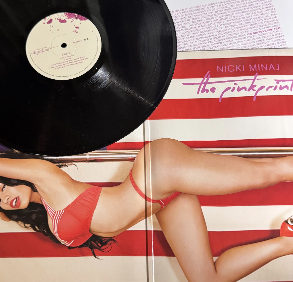 nmtaiwan's tweet photo. THIS IS THE PINKPRINT @NICKIMINAJ https://t.co/5Cj2SSQQhk