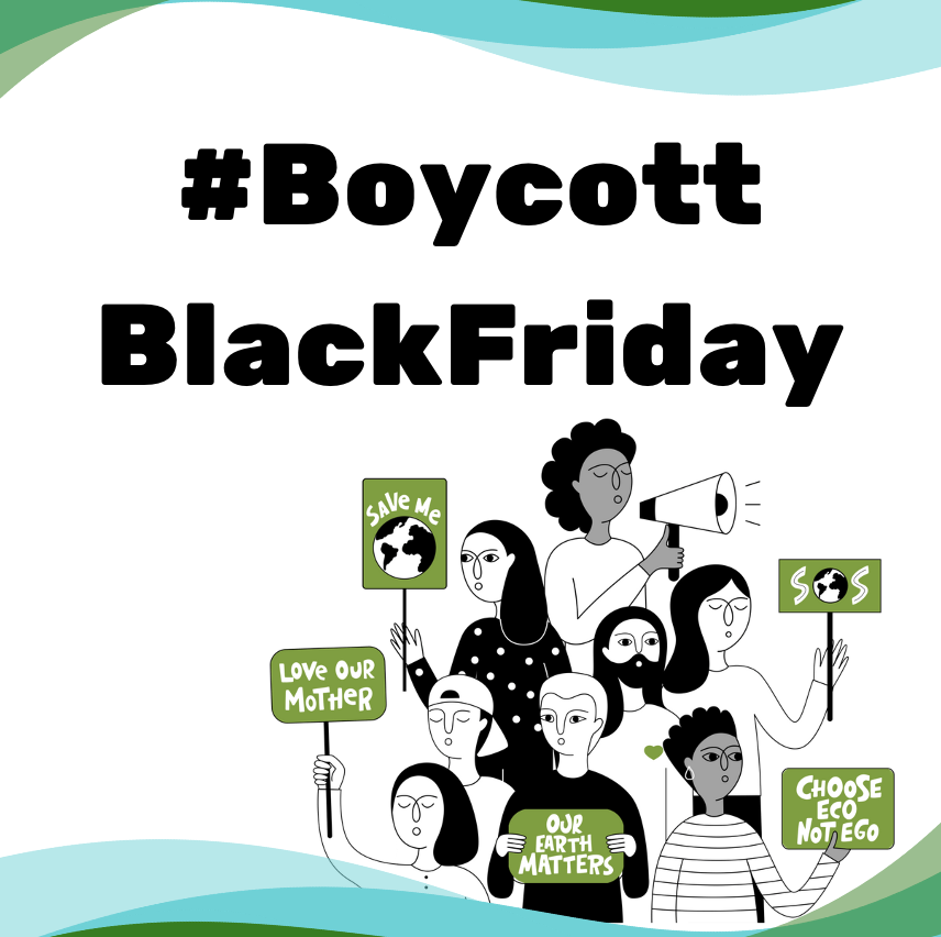 #BoycottBlackFriday &amp; #GoOutside, choosing nature over overconsumption &amp; increasing the climate crisis. Instead of piling up products, let’s invest in protecting the planet—walk in the nature, reduce waste, donate, volunteer. Nature doesn’t need a sale to be valuable. 🌍