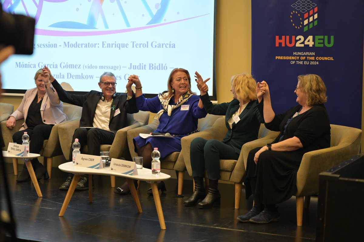 💡 Many thanks to all our speakers and participants for making the Conference "For an EU commitment to tackling #RareDiseases" a meaningful step forward!

📌Stay tuned for more updates!
👉europa.eu/!kn94kX