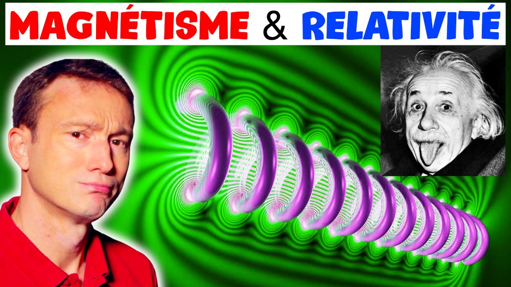 Nouvelle vidéo ! 🧭 LE MAGNÉTISME EST UNE ILLUSION 🧲 On y montre que le magnétisme n’existe pas vraiment en tant que tel, mais découle naturellement de l’électrostatique et de la relativité.

youtu.be/oW7eCCt0B4c