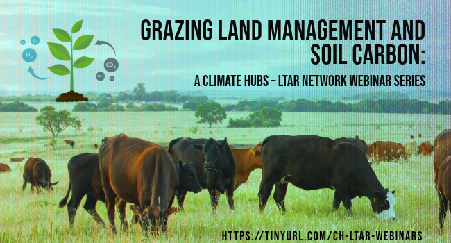 USDA_ARS's tweet photo. Mark your calendar for Dec. 2 at 1 PM ET! Join ARS Soil Scientist Dr. Mark Liebig as he presents “Soil Carbon Responses to Grazing Land Management in the Northern Plains.” Details and free registration https://t.co/4mBWd6M74J #LTAR https://t.co/oEELq2GlwY