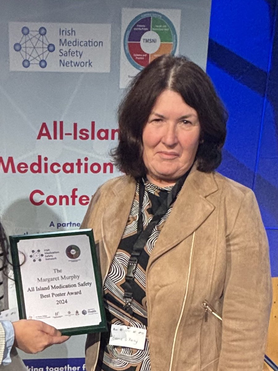 Health and Social Care Northern Ireland (@hsc_ni) on Twitter photo Bernie O’Reilly presented the All-Island Medication Awards on behalf of Margaret Murphy, External Lead Advisor for <a href="/WHO/">World Health Organization (WHO)</a> <a href="/PFPS_Ireland/">PatientsForPatientSafetyIreland</a>
Ms Murphy’s son’s tragic death, due to medical error inspired her work as the External Lead Advisor said: “Every adverse event is a call to Bernie O’Reilly presented the All-Island Medication Awards on behalf of Margaret Murphy, External Lead Advisor for <a href="/WHO/">World Health Organization (WHO)</a> <a href="/PFPS_Ireland/">PatientsForPatientSafetyIreland</a>
Ms Murphy’s son’s tragic death, due to medical error inspired her work as the External Lead Advisor said: “Every adverse event is a call to