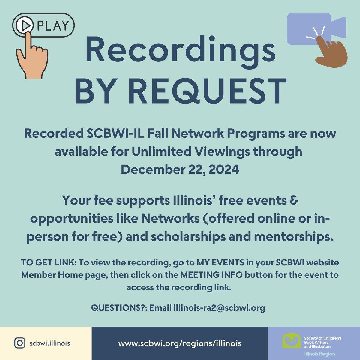 Missed one of our exceptional Fall Networks programs? For just $10, you can request recordings and enjoy unlimited access until December 22, with proceeds supporting our Networks, mentorships, and scholarships! Link in profile.