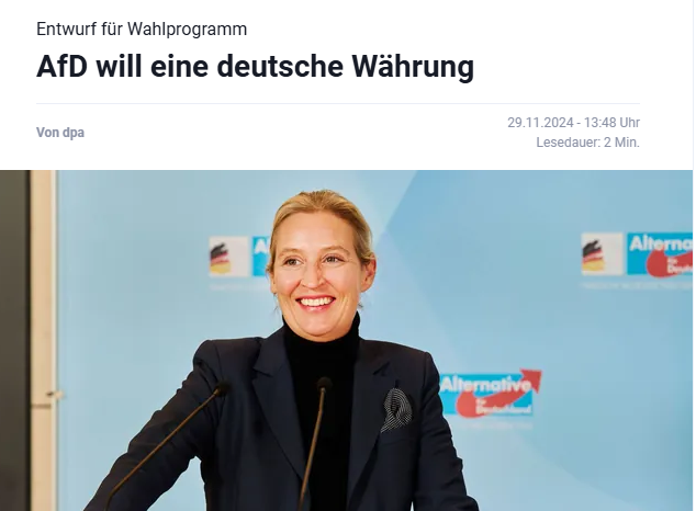 Ich würde die deutsche Mark sofort wieder nehmen und den Euro auf den Misthaufen der Geschichte werfen

Wer ist mit dabei ?